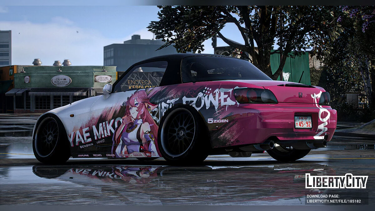 [Itasha] 2003 Honda S2000 "Genshin Impact" peinture 1.0 / GTA 5