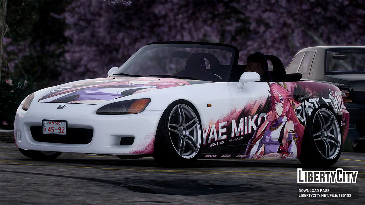[Itasha] 2003 Honda S2000 "Genshin Impact" peinture 1.0 / GTA 5