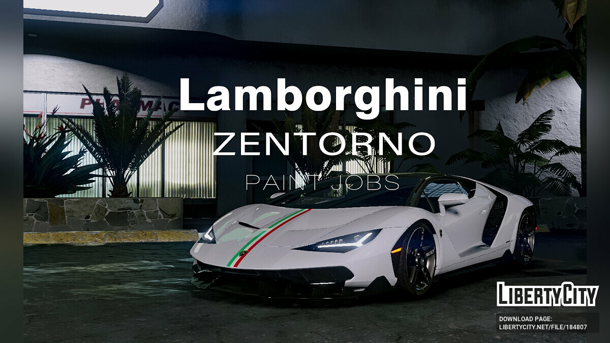 Download Lamborghini Centenario LP770-4 Livery for GTA 5