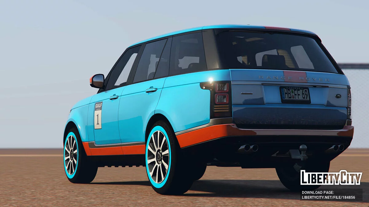[Land Rover Range Rover 2014] Diseño Gulf / GTA 5