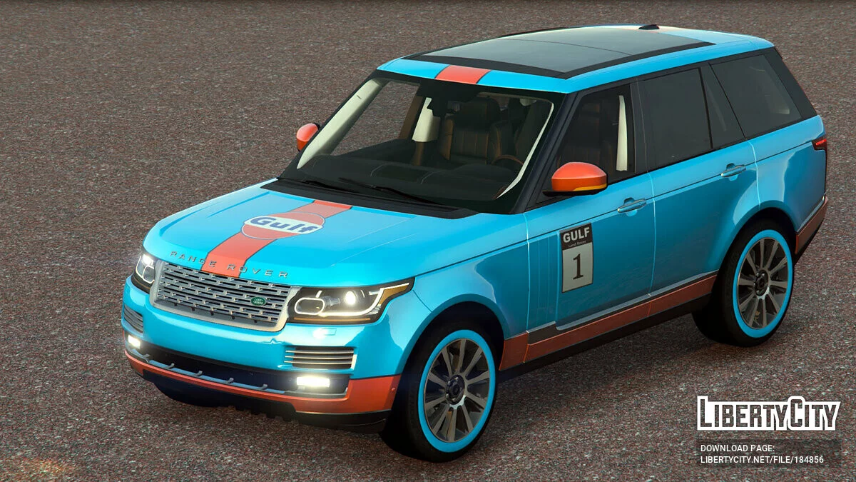 [Land Rover Range Rover 2014] Diseño Gulf / GTA 5