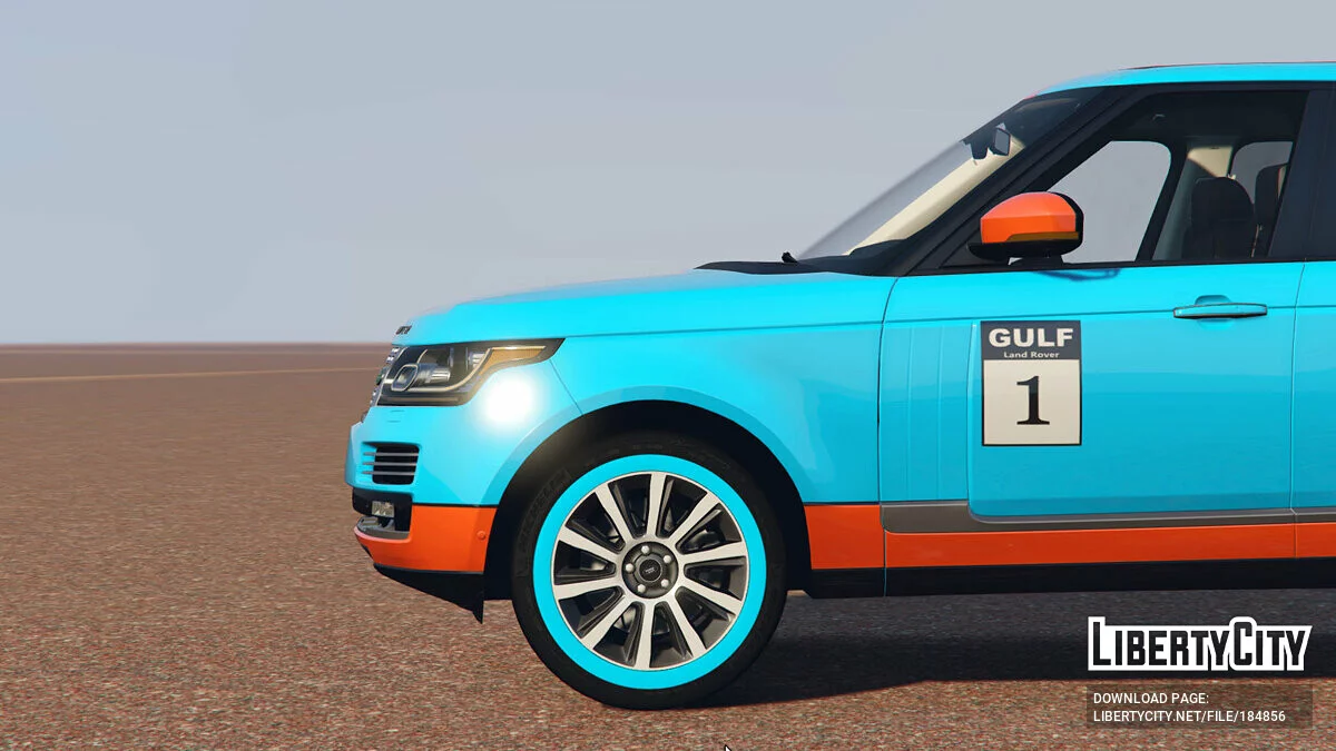 [Land Rover Range Rover 2014] Diseño Gulf / GTA 5