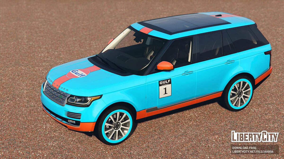 [Land Rover Range Rover 2014] Diseño Gulf / GTA 5