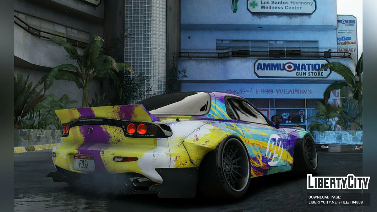 مازدا RX-7 روكيت باني تصميم 1.0 / جي تي أي 5