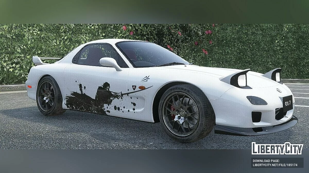 马自达 RX7 Spirit Ninja Livery / GTA 5