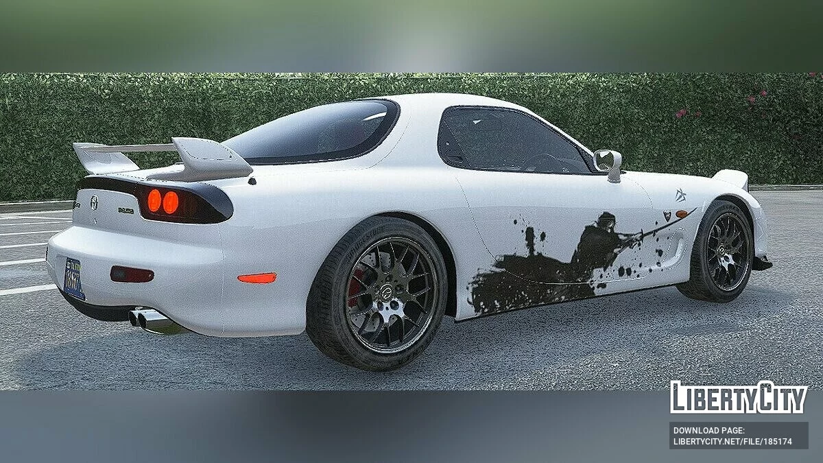 马自达 RX7 Spirit Ninja Livery / GTA 5