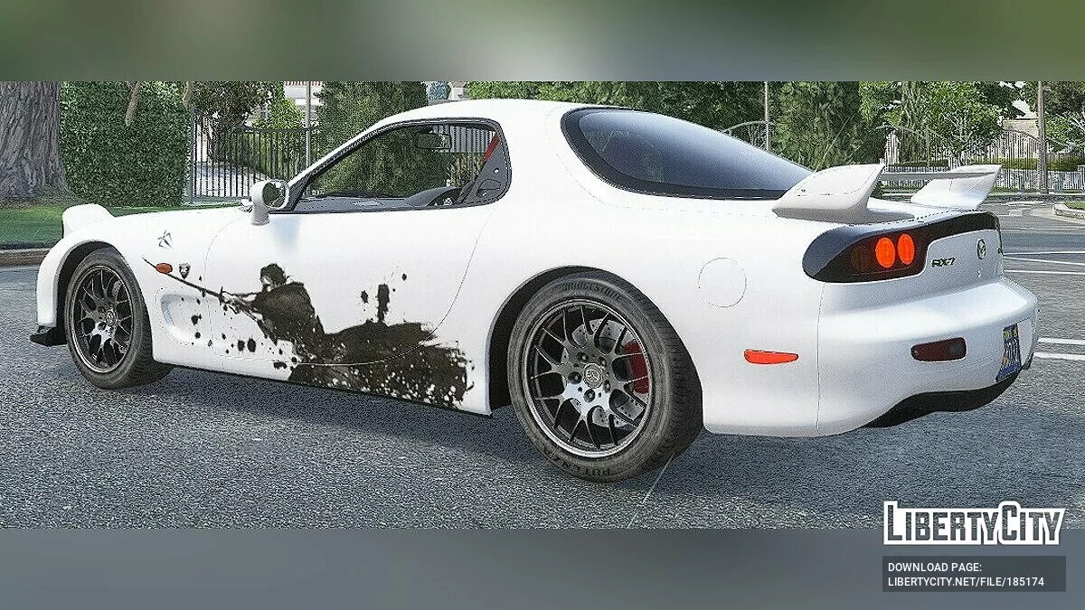 马自达 RX7 Spirit Ninja Livery / GTA 5