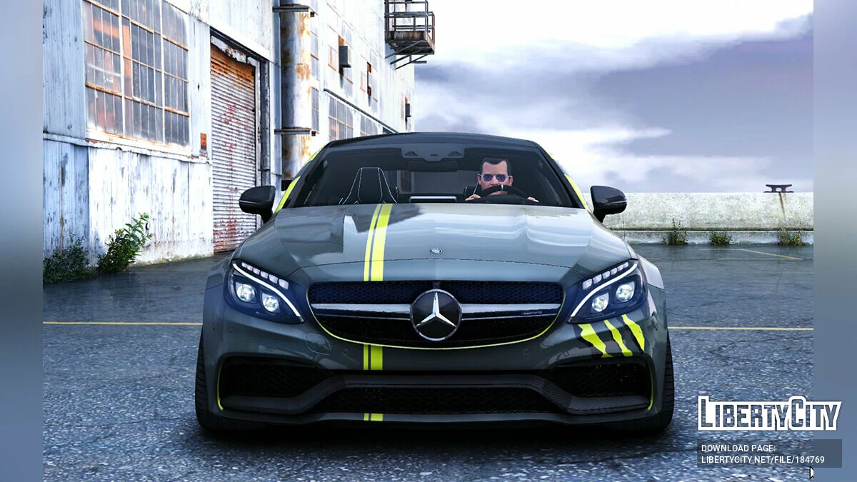 Pintura do Mercedes-Benz AMG C 63 S / GTA 5