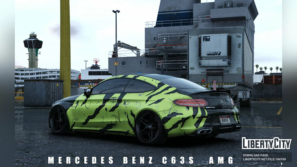Pintura do Mercedes-Benz AMG C 63 S / GTA 5