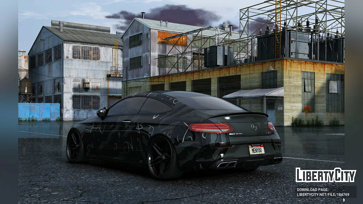 Pintura do Mercedes-Benz AMG C 63 S / GTA 5
