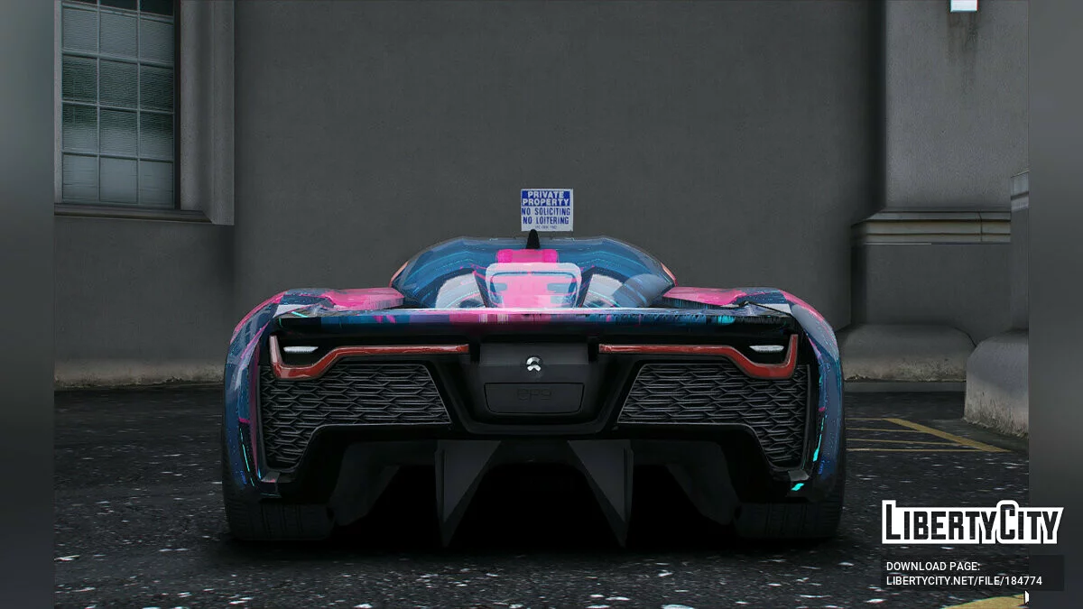 Pintura NIO EP9 4K 1.0 / GTA 5