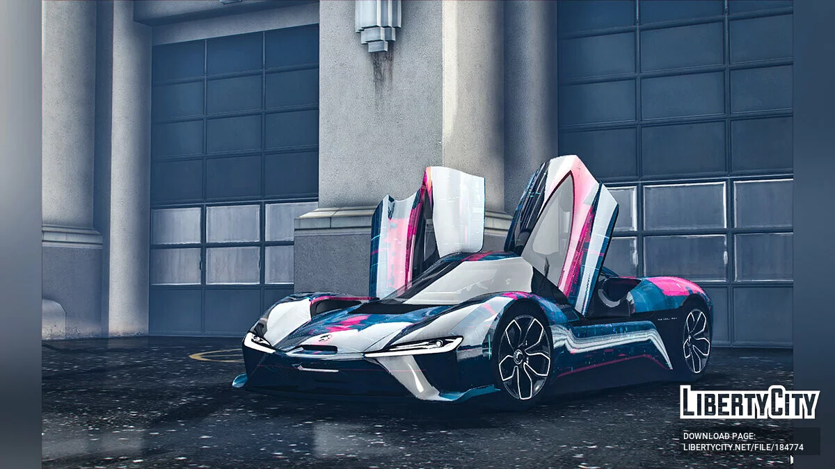 Pintura NIO EP9 4K 1.0 / GTA 5