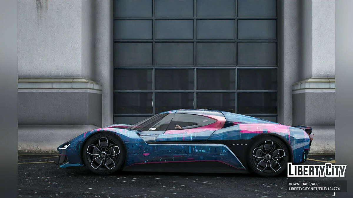Pintura NIO EP9 4K 1.0 / GTA 5
