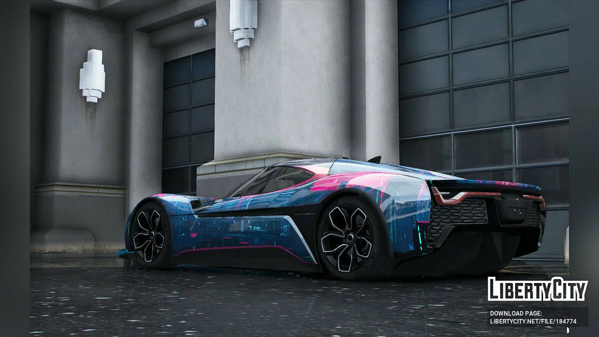 Pintura NIO EP9 4K 1.0 / GTA 5