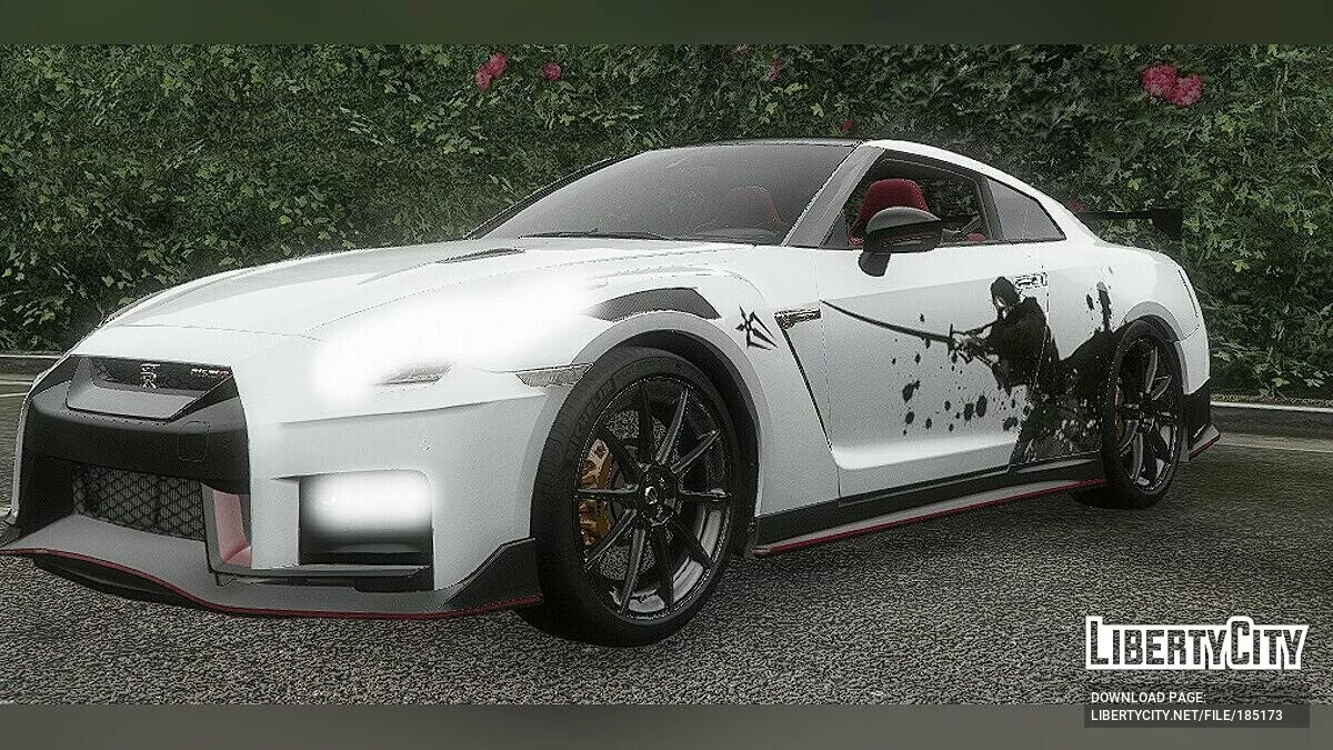 Livery Ninja de Nissan GT-R Nismo / GTA 5