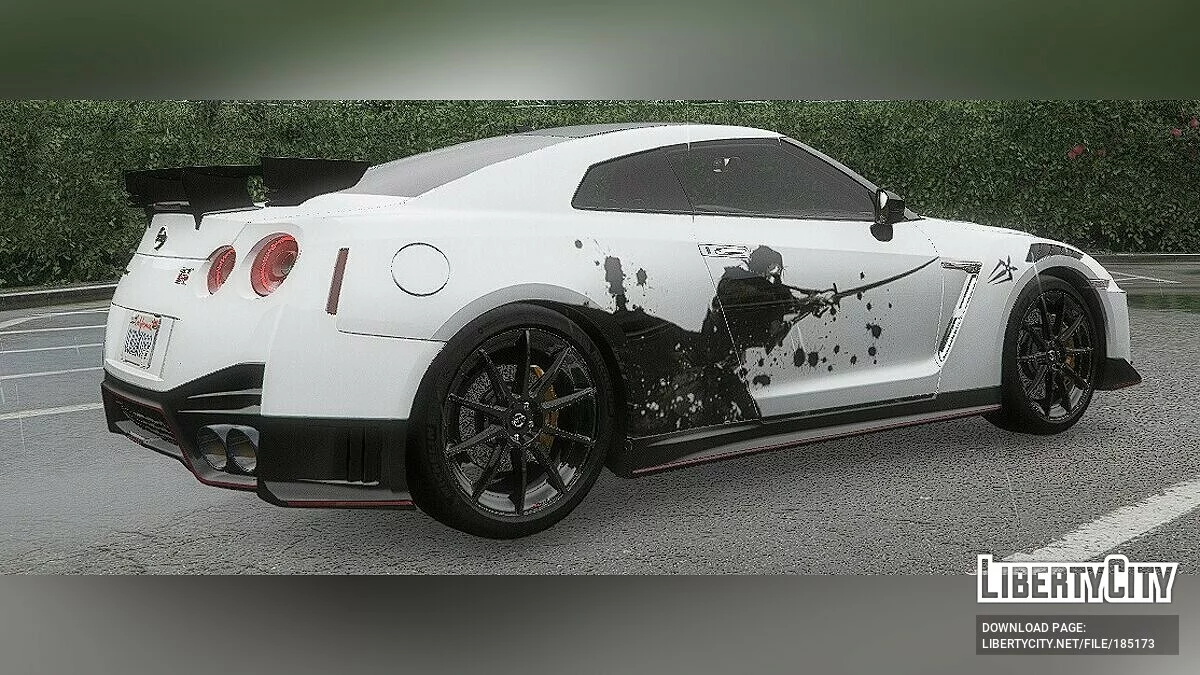 Livery Ninja de Nissan GT-R Nismo / GTA 5