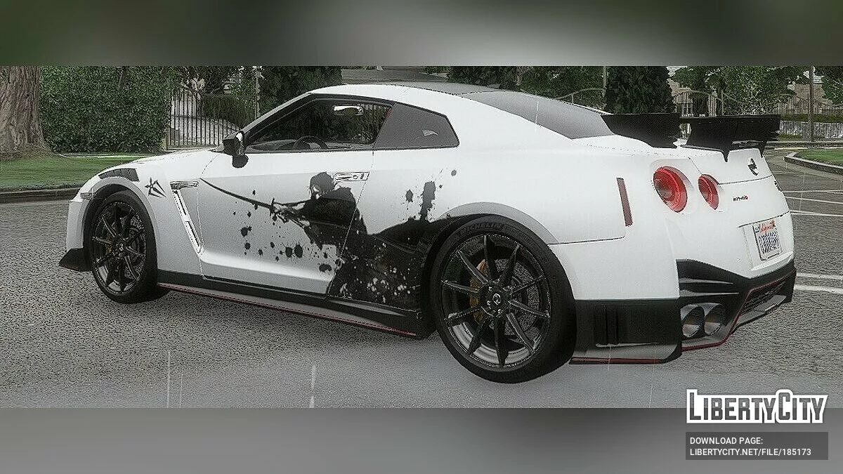 Livery Ninja de Nissan GT-R Nismo / GTA 5