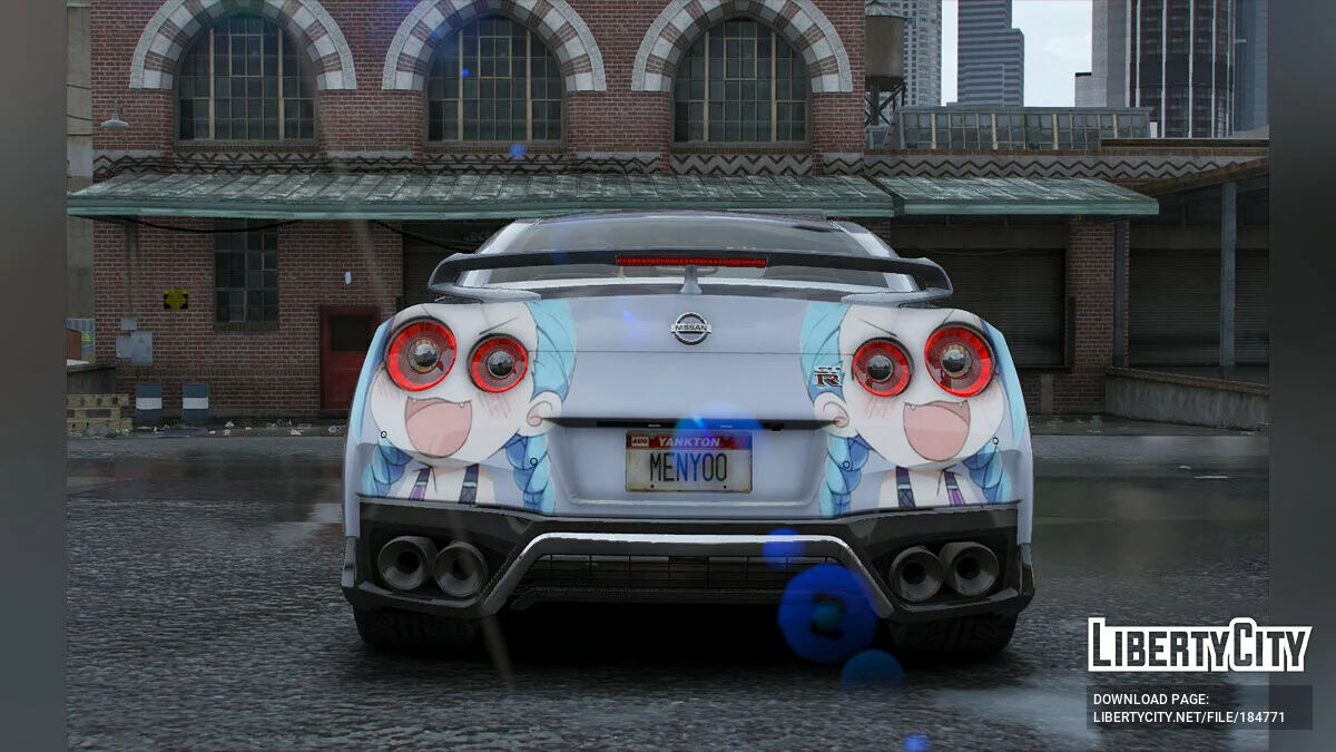 Nissan GTR Pintura 4K 1.0 / GTA 5