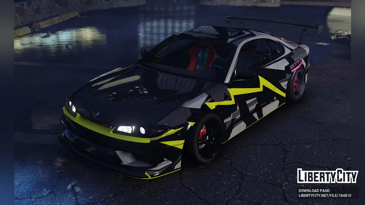 Nissan Silvia S15 Livery 1.0 / GTA 5
