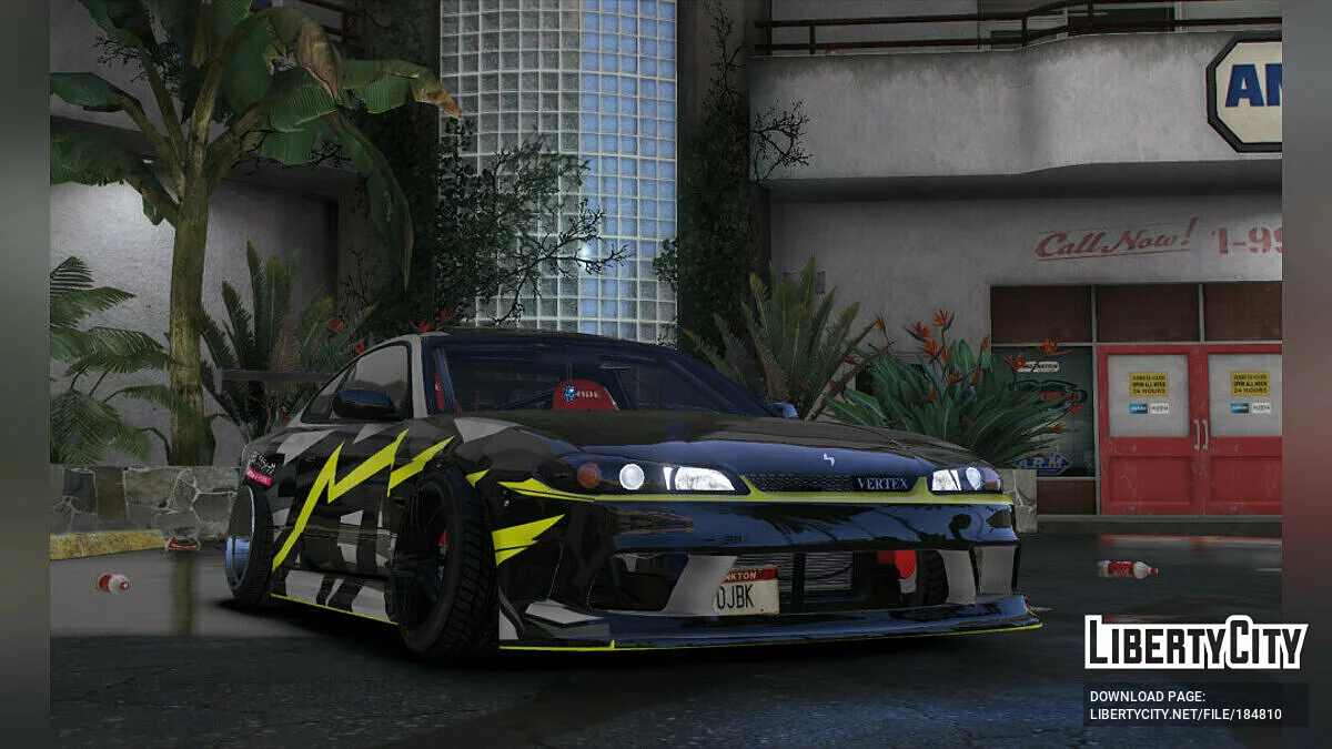 Nissan Silvia S15 Livery 1.0 / GTA 5