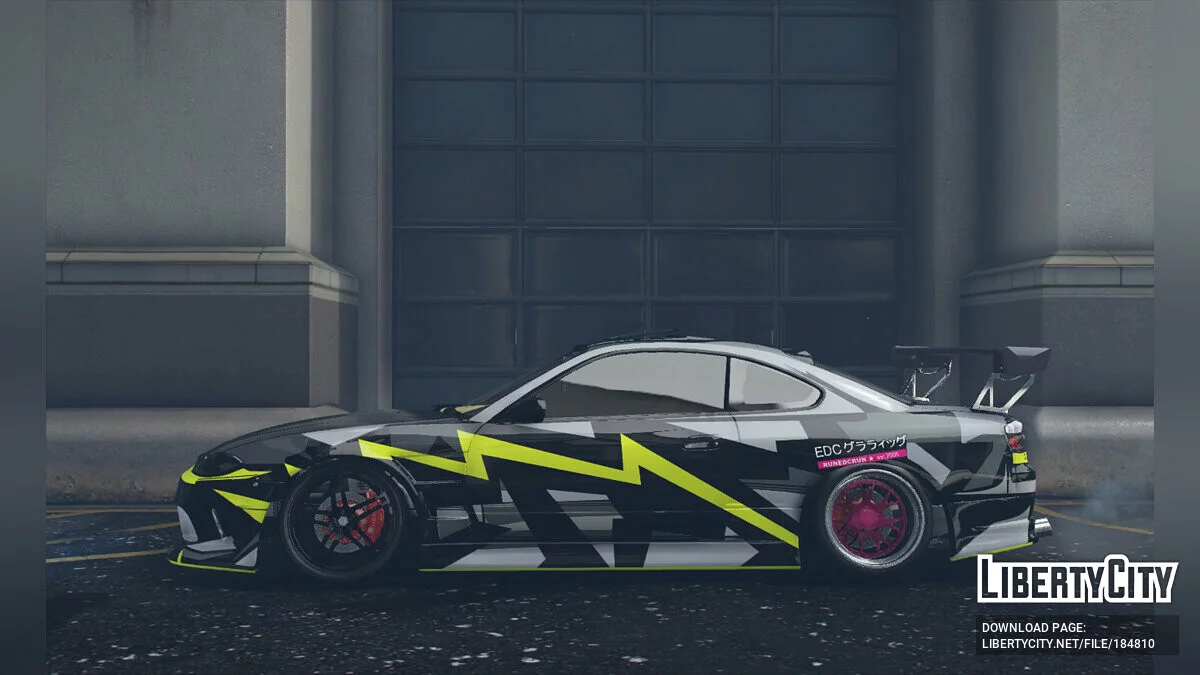 Nissan Silvia S15 Livery 1.0 / GTA 5