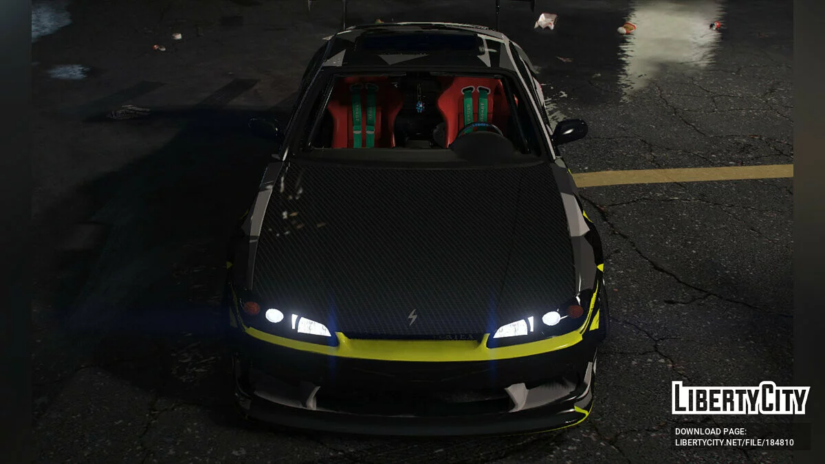 Nissan Silvia S15 Livery 1.0 / GTA 5