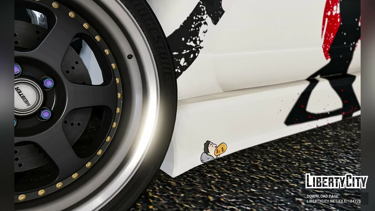 日产 Silvia S15 4K 涂装 / GTA 5