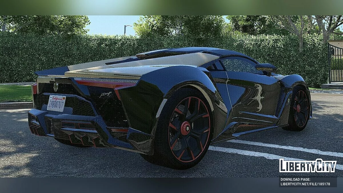 W-Motors Fenyr Supersport 2016 Drachen Yin Yang Lackierung / GTA 5
