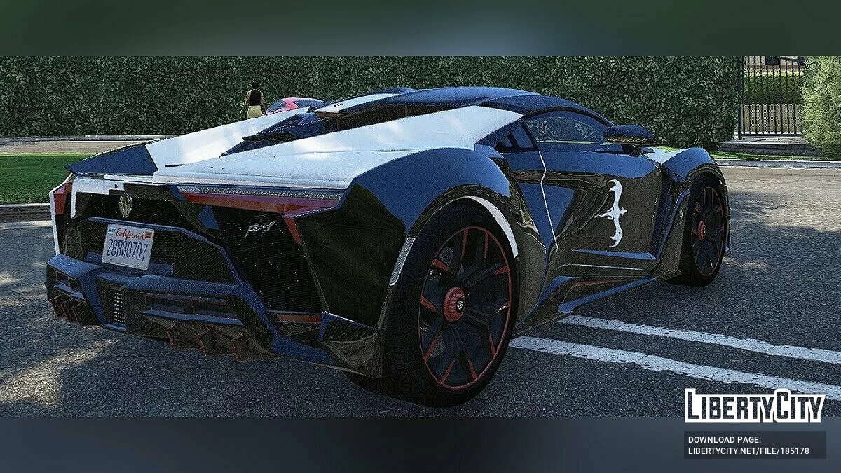 W-Motors Fenyr Supersport 2016 Drachen Yin Yang Lackierung / GTA 5