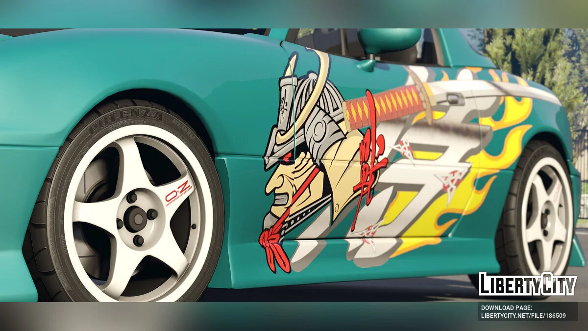 Vinil Hero do Mazda MX-5 Miata (NA6C) 1.0 / GTA 5