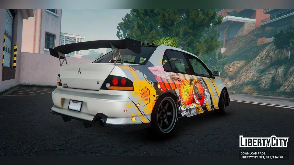 Mitsubishi Lancer Evolution IX 2005 Bee Vinyl 1.0 / GTA 5