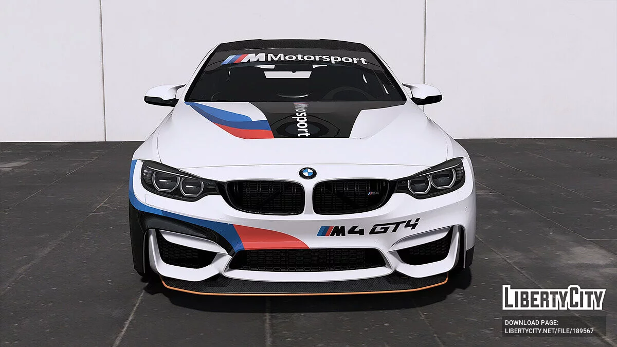 (2014 BMW M4 F82) M Motorsport BMW M4 GT4 Lackierung v1.0 / GTA 5