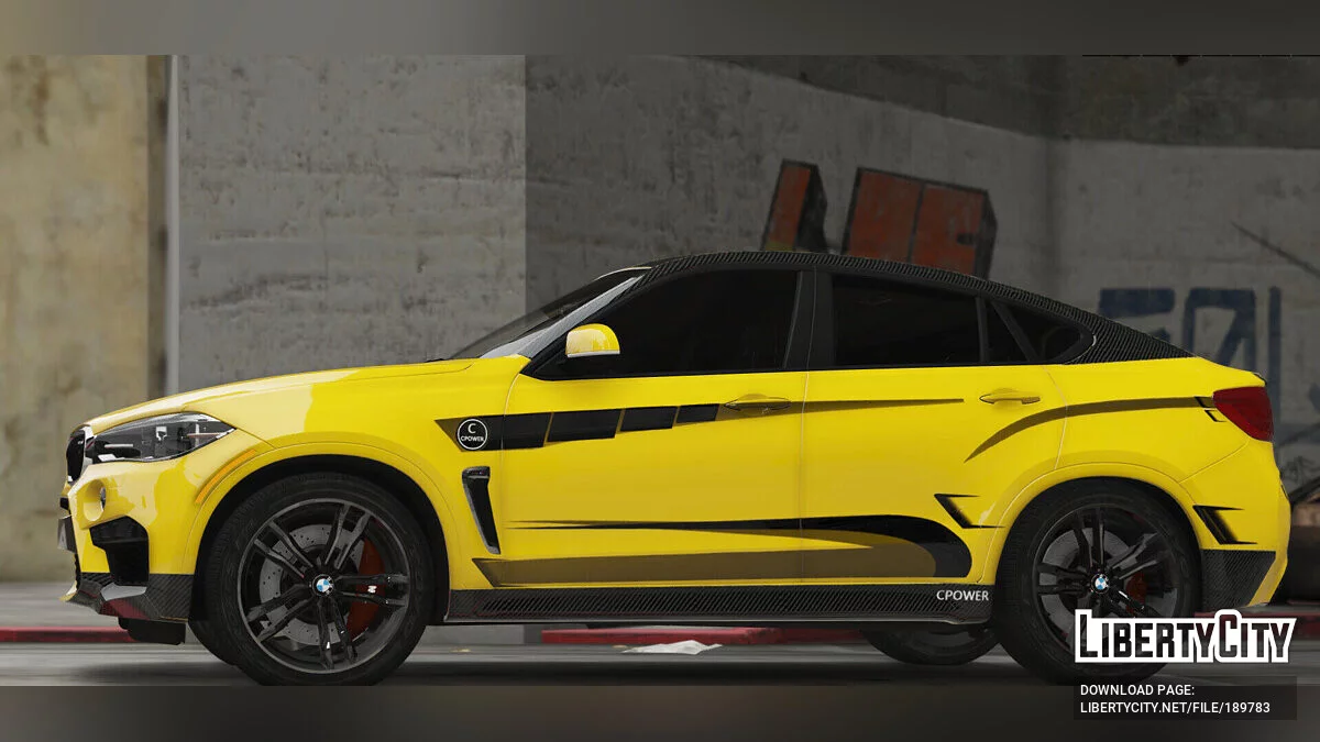 2016 BMW X6M Уніформа (Посилання з FH3) v1.1 / GTA 5