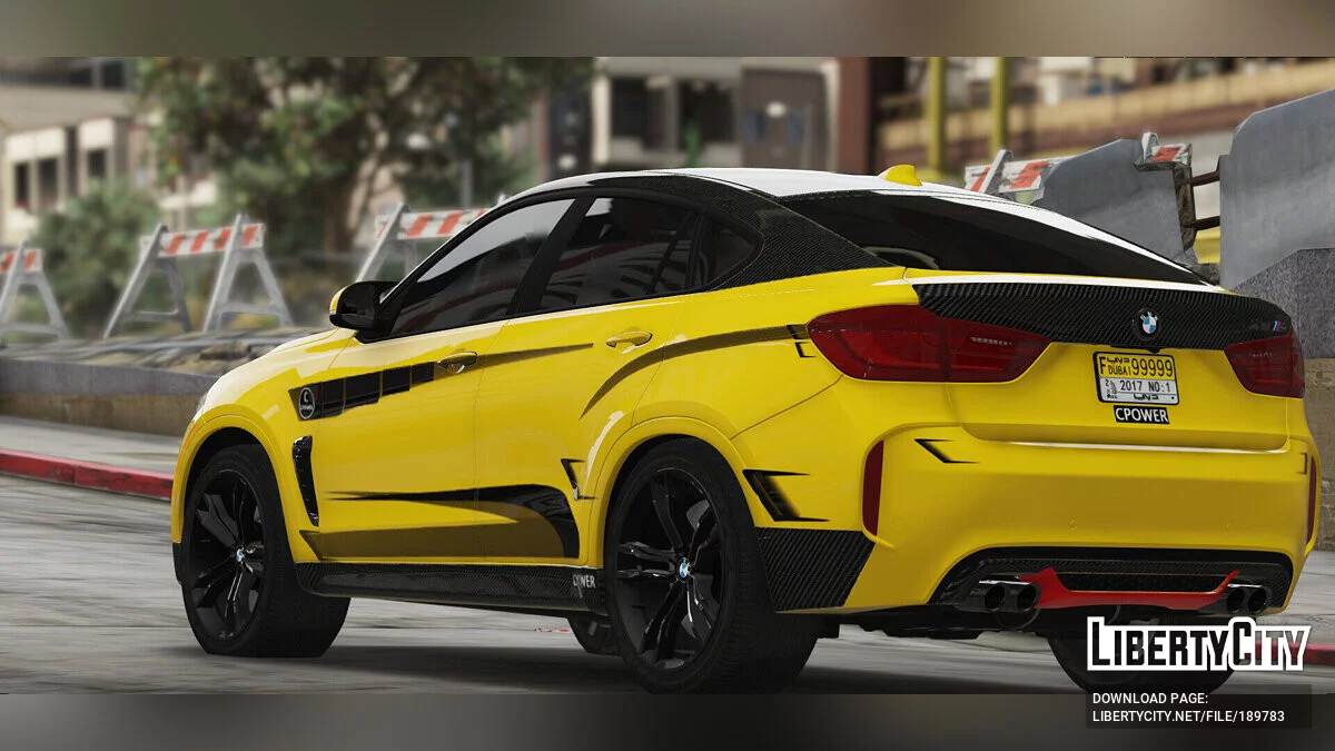 2016 BMW X6M Уніформа (Посилання з FH3) v1.1 / GTA 5