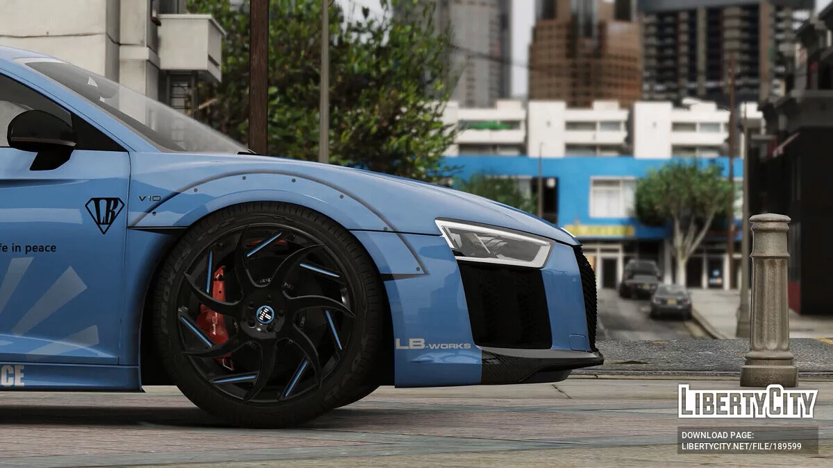2017 Audi R8 V10 Liberty Walk v1.0 / GTA 5