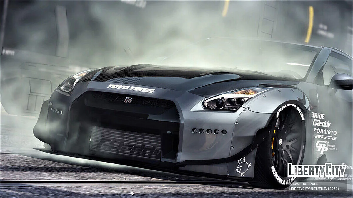2017 Nissan GTR-RocketBunny v1.0 / GTA 5