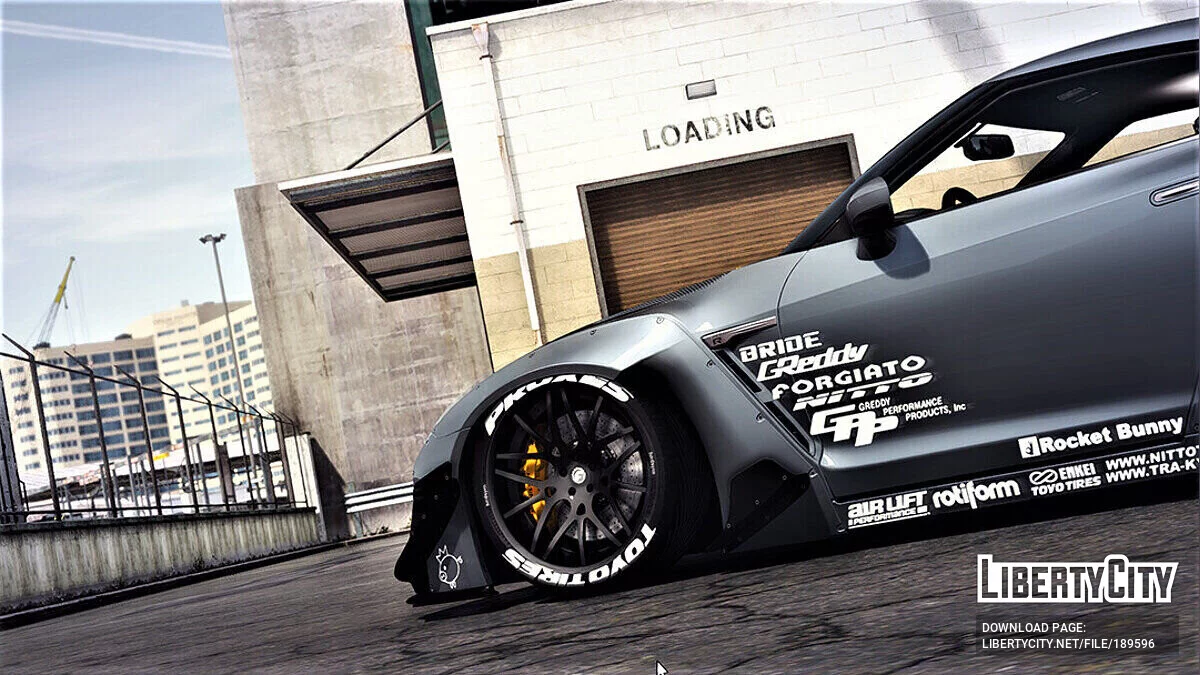 2017 Nissan GTR-RocketBunny v1.0 / GTA 5