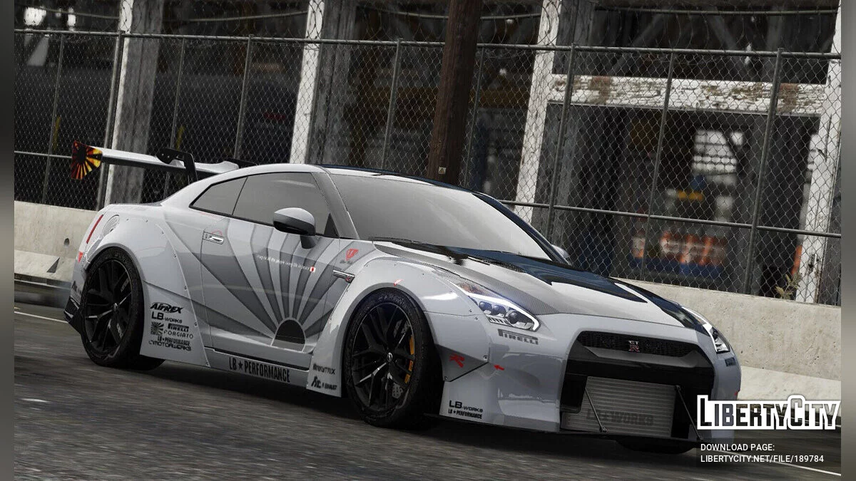 2017 Nissan GTR - Уніформа (Посилання з Liberty Walk) v1.0 / GTA 5