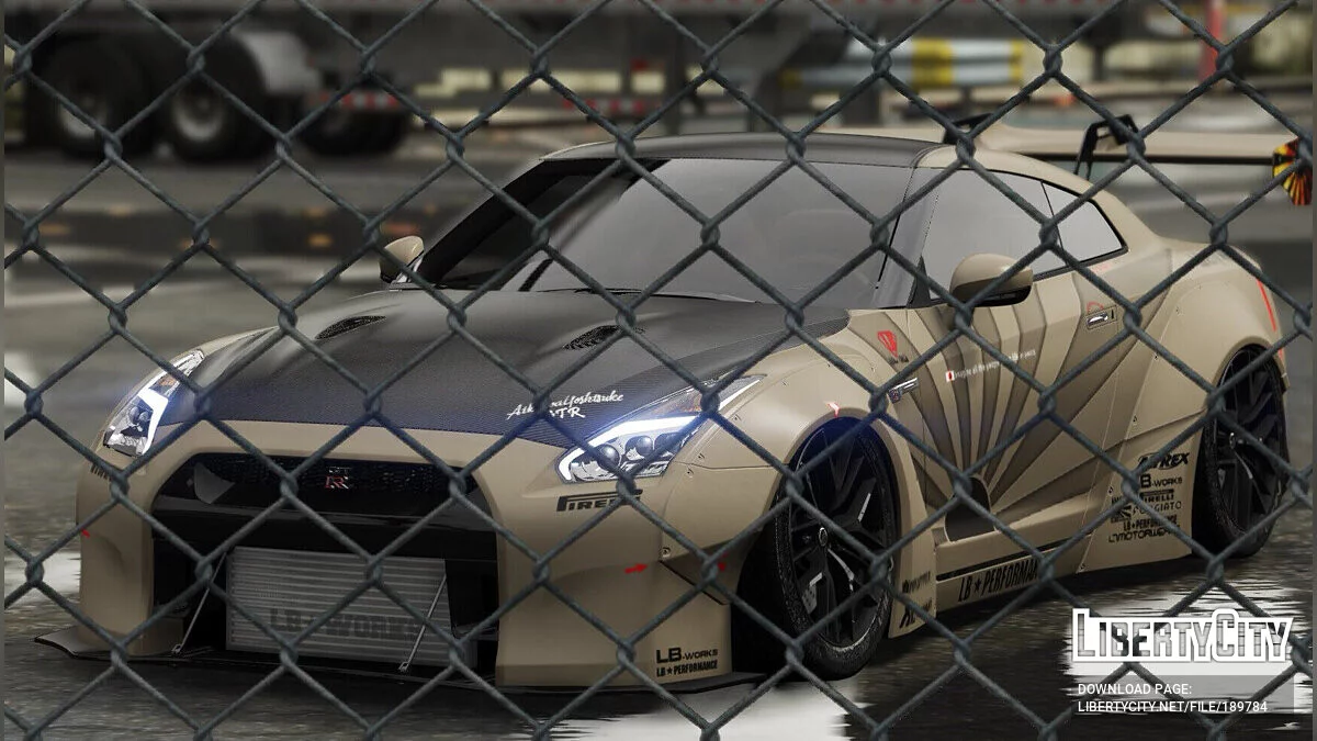 2017 Nissan GTR - Уніформа (Посилання з Liberty Walk) v1.0 / GTA 5