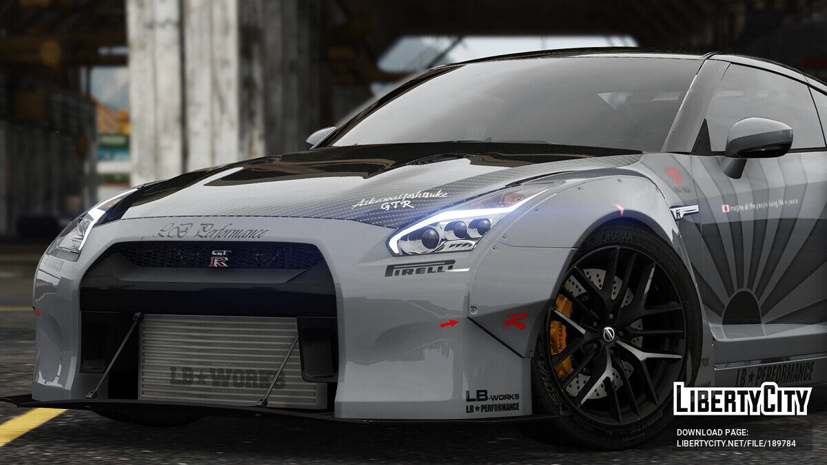 Download 2017 Nissan GTR - Uniform (Reference from Liberty Walk) v1.0 ...