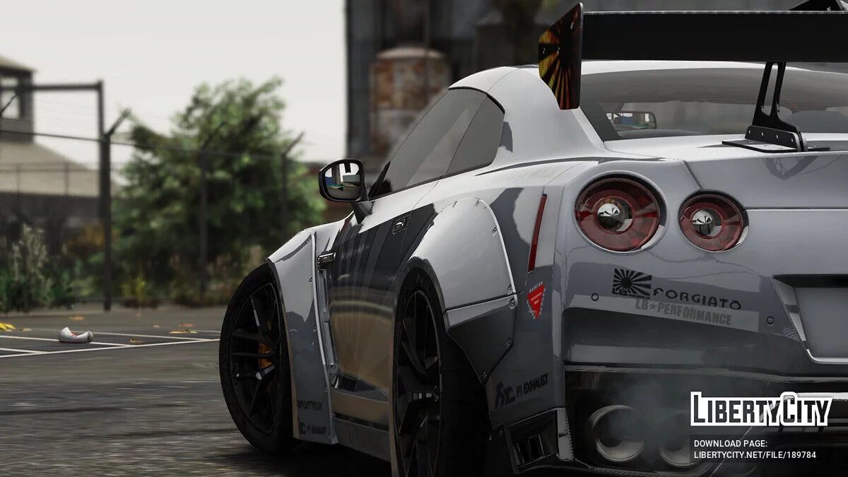 2017 Nissan GTR - Уніформа (Посилання з Liberty Walk) v1.0 / GTA 5