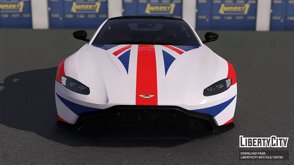 2018 Aston Martin Vantage GREAT Union Jack ліврея / GTA 5