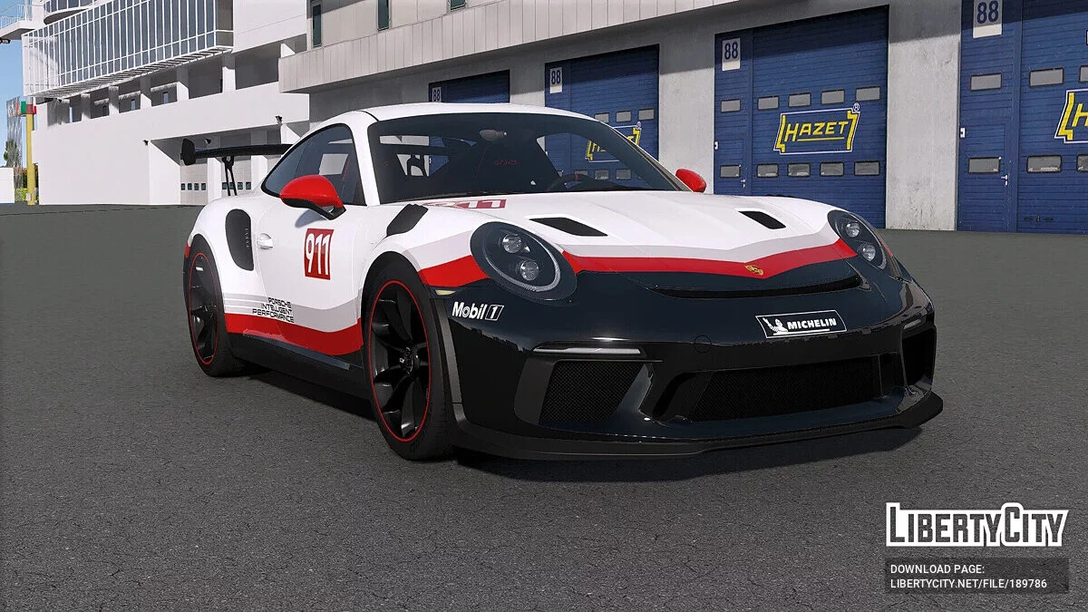 2019 Porsche 911 GT3 RS Racing Design ліврея / GTA 5
