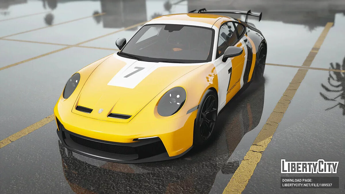 2022 Porsche 911 GT3 Le Mans livery / GTA 5