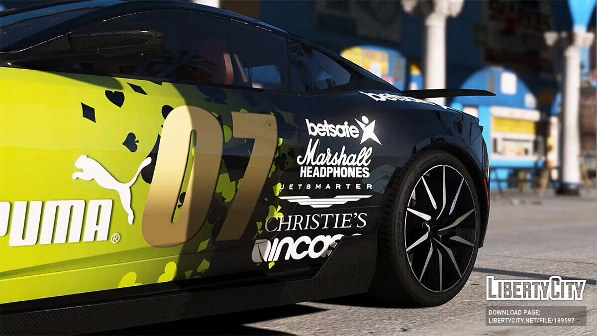Aston Martin DB11 Gumball 3000 v1.0 / GTA 5