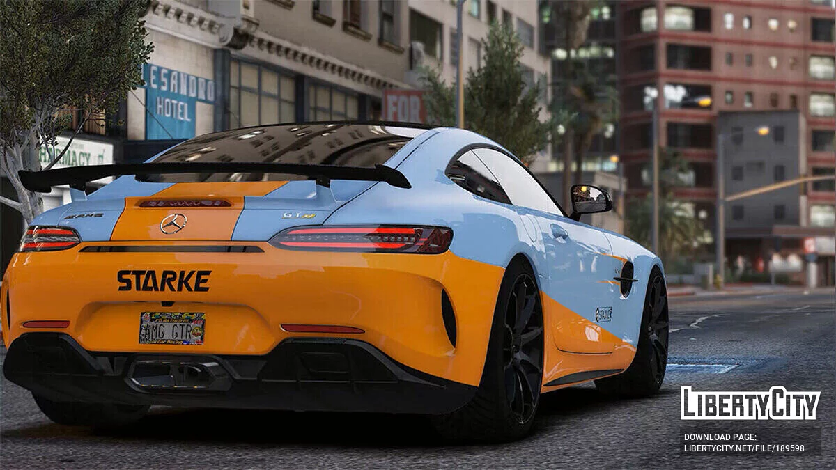 Mercedes-Benz AMG GT R GUIF v1.0 / GTA 5
