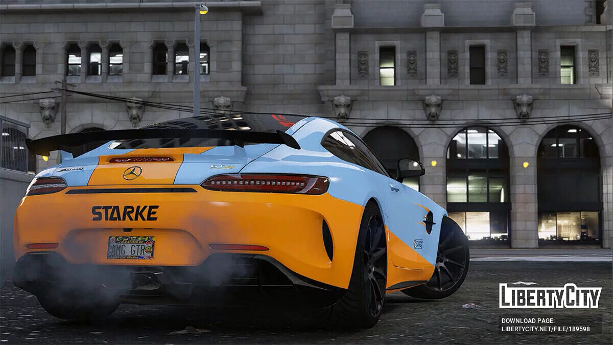 Mercedes-Benz AMG GT R GUIF v1.0 / GTA 5