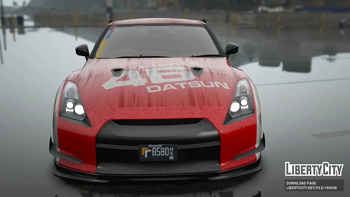 Nissan GTR (R35) BRE DATSUN livery / GTA 5
