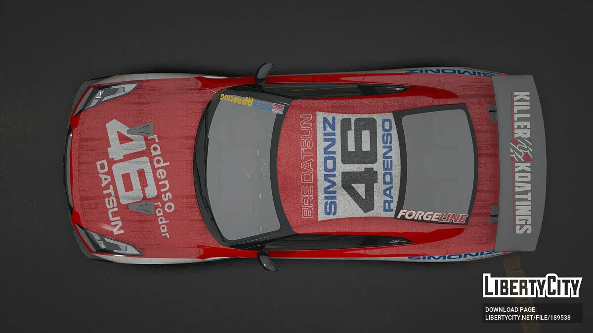 Nissan GTR (R35) BRE DATSUN livery / GTA 5