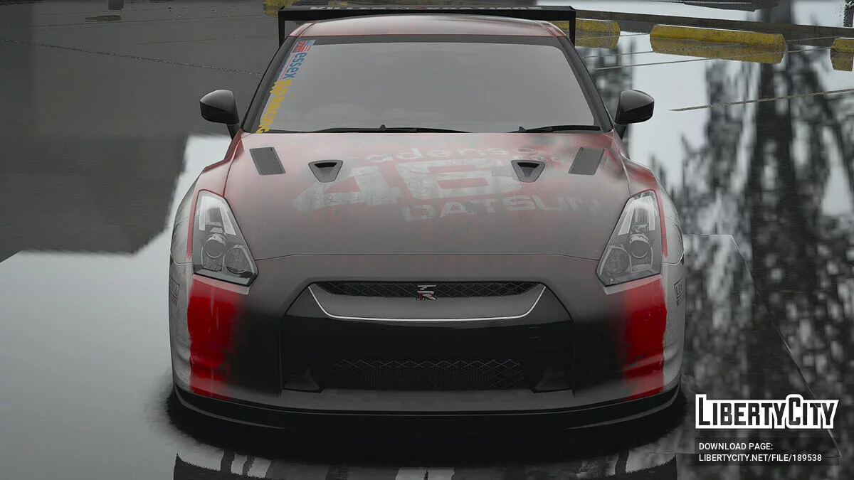 Nissan GTR (R35) BRE DATSUN livery / GTA 5
